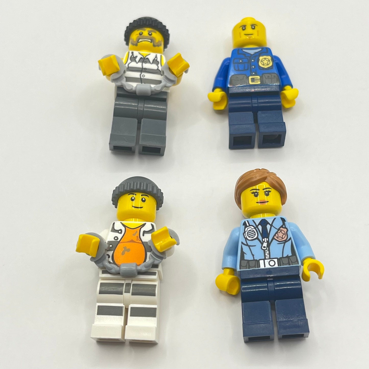 LEGO Police and Bandits, City Minifigures Variety Pack of 4