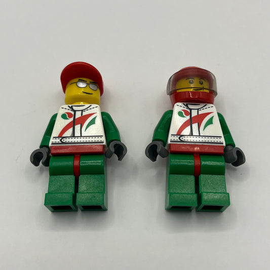 LEGO Car Driver / Mechanic Minifigures Variety Pack of 2