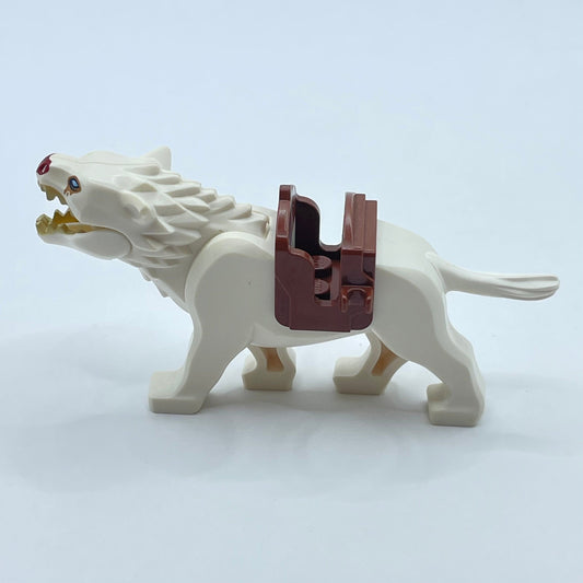 LEGO Warg with Dark Red Nose and Saddle, Lord of the Rings, Minifigure