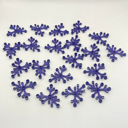 LEGO Plant Leaves 6x5, Purple, 20 Pieces (2417)