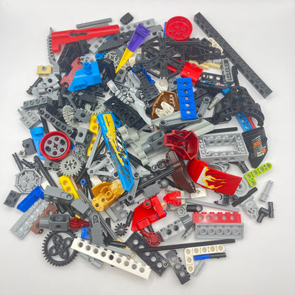 LEGO Bionicle, Technic Bricks and Pins, Mixed Colours, Mixed Bag Approx. 300g