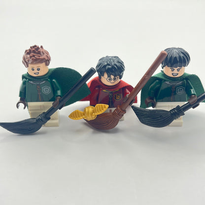 LEGO Set of 3 Harry Potter characters Quidditch (Harry, Marcus, Lucian) Minifigures