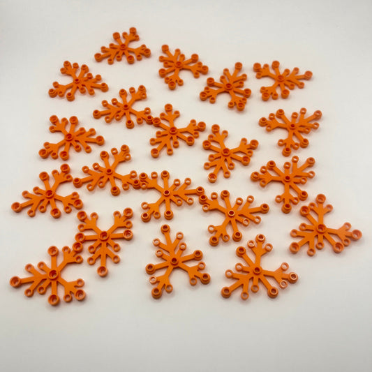 LEGO Plant Leaves 6x5, Orange, 20 Pieces (2417)