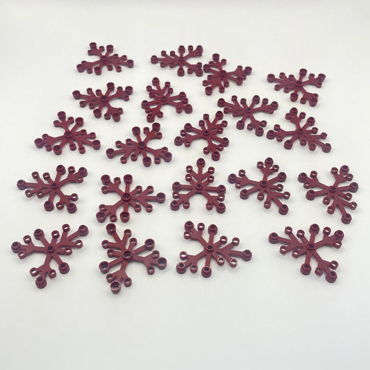 LEGO Plant Leaves 6x5, Dark Red, 20 Pieces (2417)