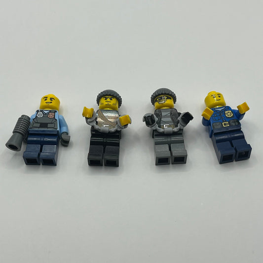 LEGO Police / Bandits Minifigures Variety Pack of 4