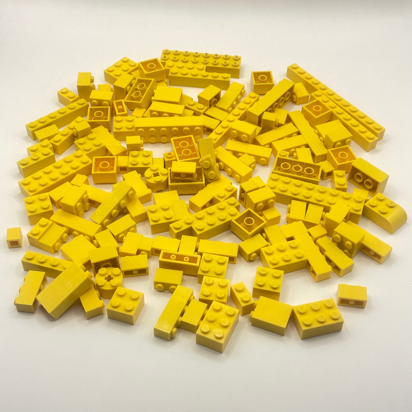 LEGO Mixed Bricks, Yellow, Approx. 130g