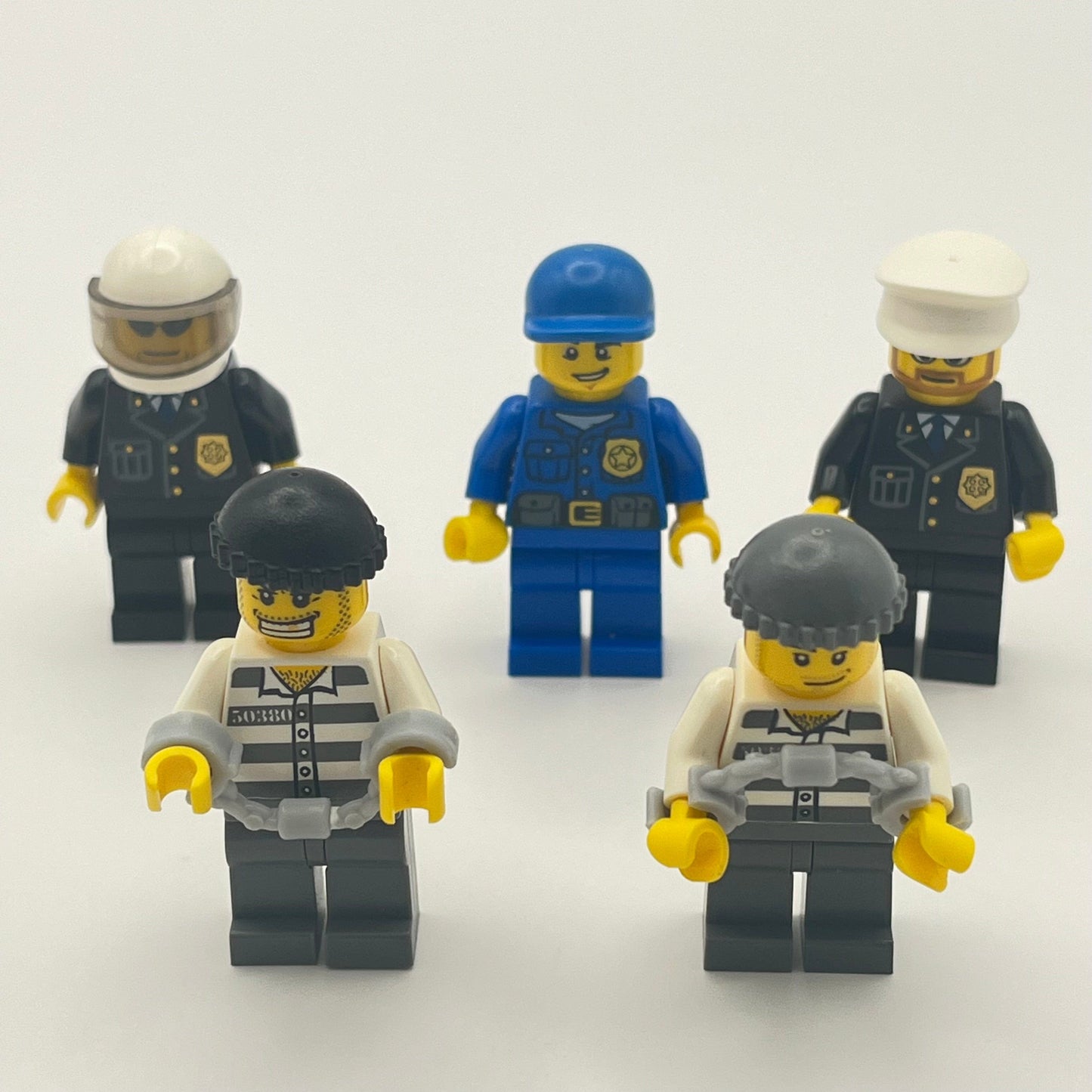 LEGO Police and Bandits, City Minifigures Variety Pack of 5