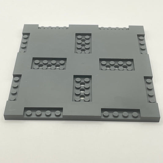 LEGO Road Plate, Dark Bluish Grey, 16x16x0.67, 69958 (1 only)