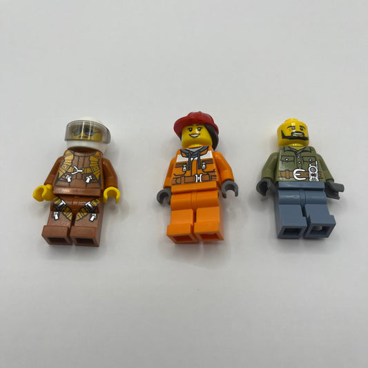 LEGO City Minifigures Variety Pack of 3