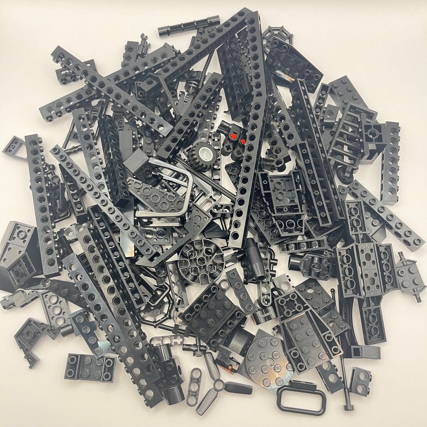 LEGO Black, Technic and Vehicles, Mixed Bag, Approx. 300g