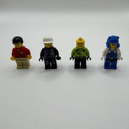 LEGO Miscellaneous Minifigures Variety Pack of 4 (Fair condition)