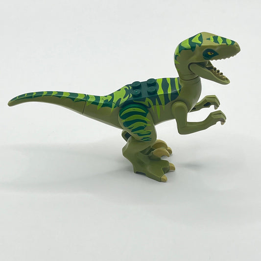 LEGO Dinosaur Raptor Green (Jurassic World / Park) (raptor02)