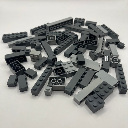 LEGO Mixed Grey, Mixed Bricks, Mixed Bag, Approx. 105g