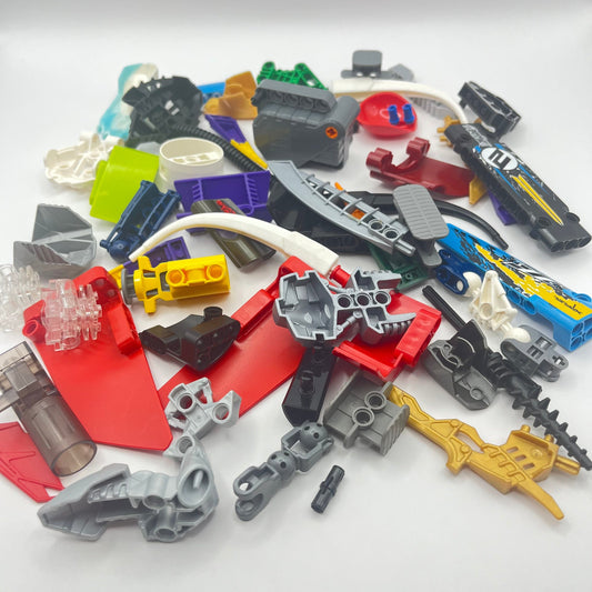 LEGO Bionicle and Vehicles, Mixed Colours, Mixed Bag Approx. 175g