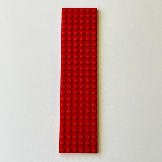 LEGO 6x24 Plate, Red, 1 only (3026)