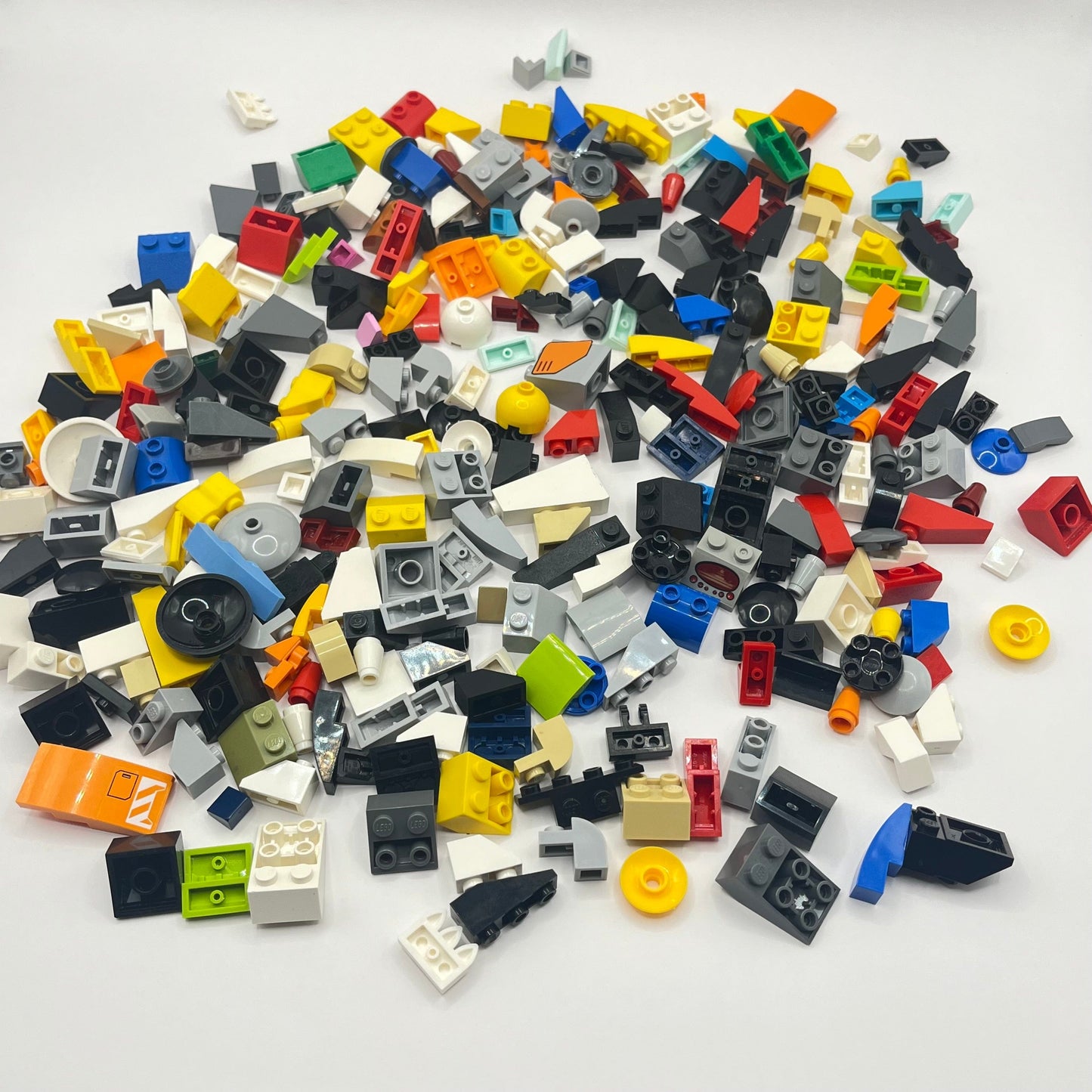 LEGO Small Slopes, Mixed Colours Approx. 200g