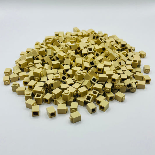 LEGO 1 x 1 Bricks, 480 pcs, Tan, Approx. 205g