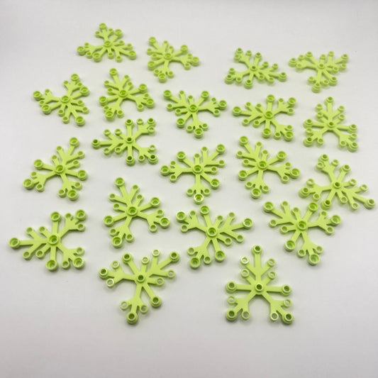 LEGO Plant Leaves 6x5, Yellowish Green, 20 Pieces (2417)