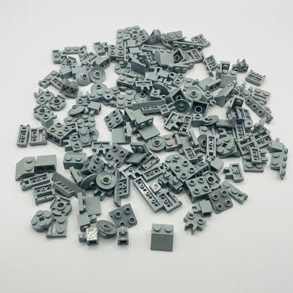 LEGO SNOT Pieces, Light Grey, Mixed Bag, Approx. 100g