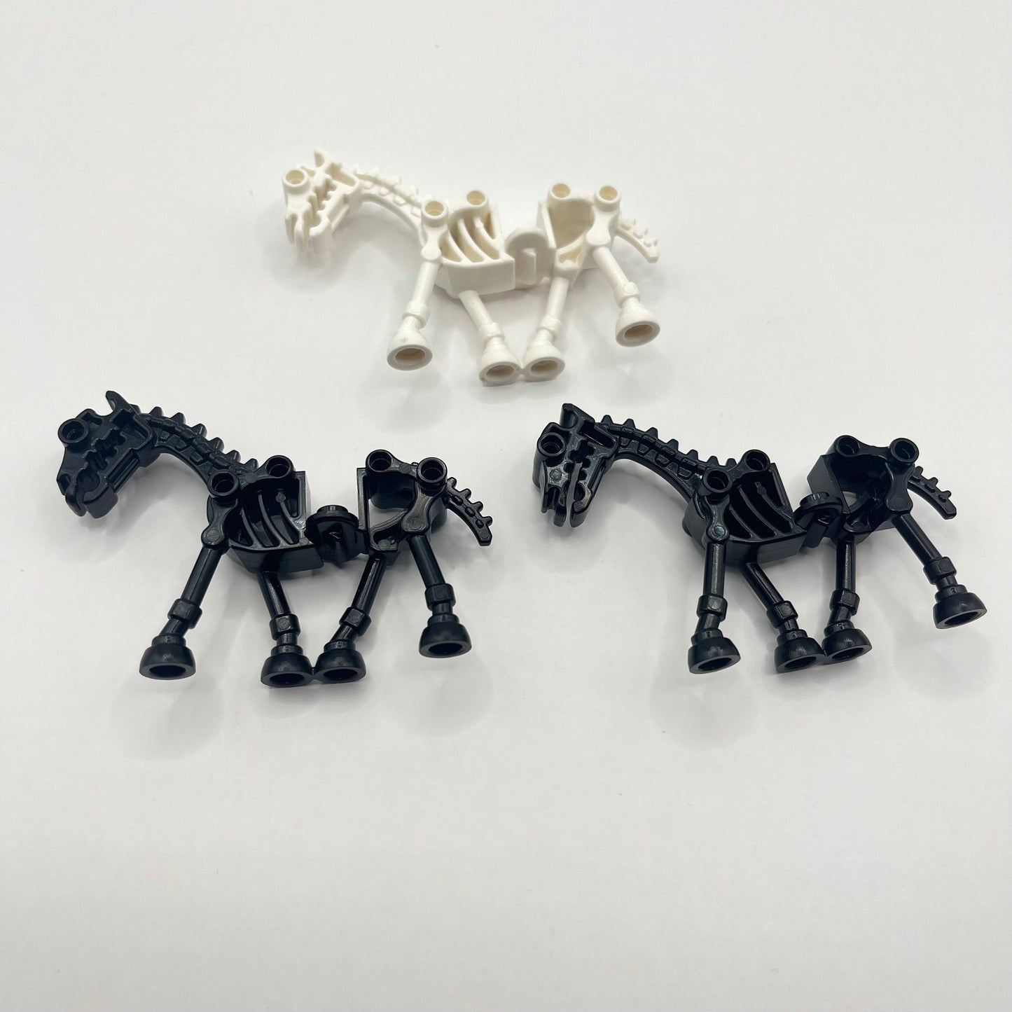 LEGO Skeletal Horse, 3 Pack, Animals, Black and White