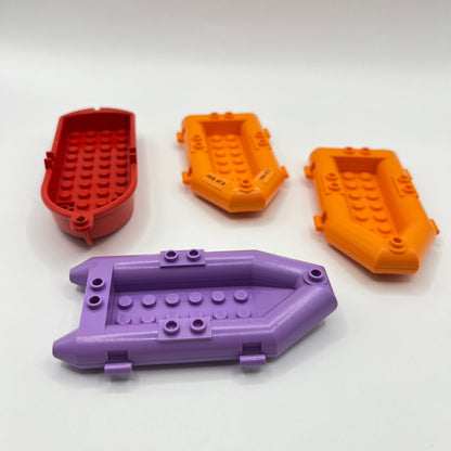 LEGO Small Boat and Rafts, Mixed Colours, 4 Pieces