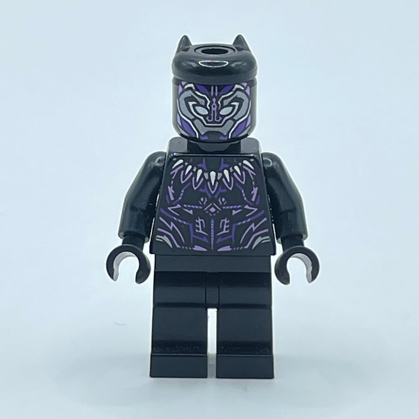 LEGO Black Panther with Dark Purple, Super Heroes, The Infinity Saga, Minifigure (sh0728)