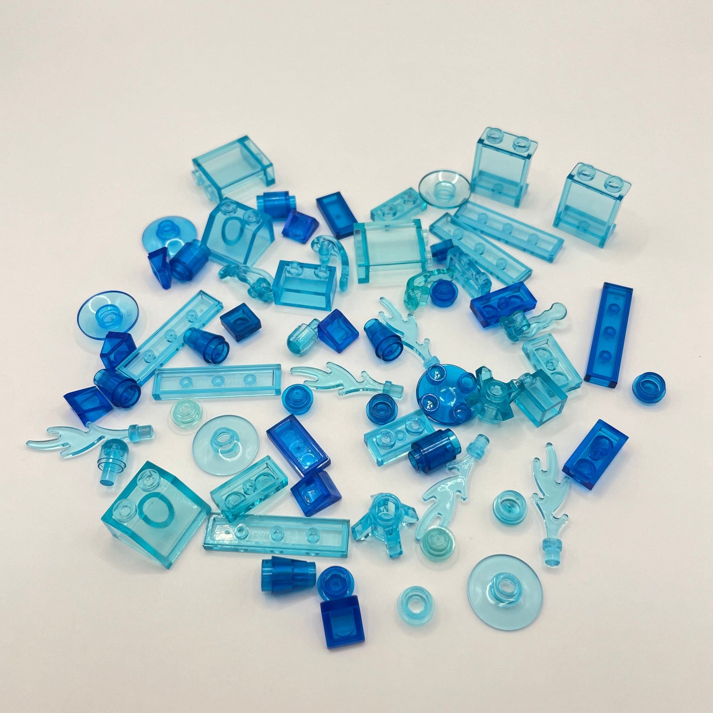 LEGO Energy Effects, Transparent Blue, 65 Pieces Water, Ice