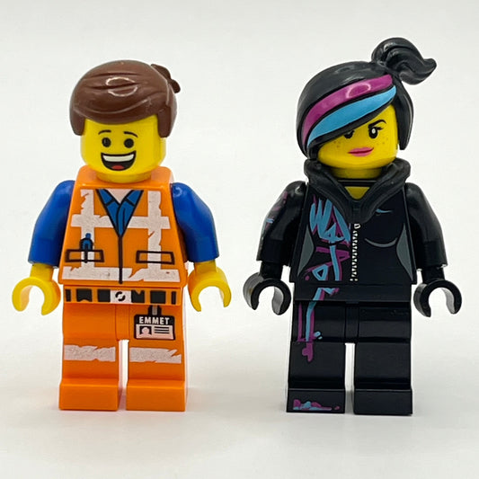 LEGO Emmett, Lucy Wyldstyle, The LEGO Movie, Minifigures (pack of 2)