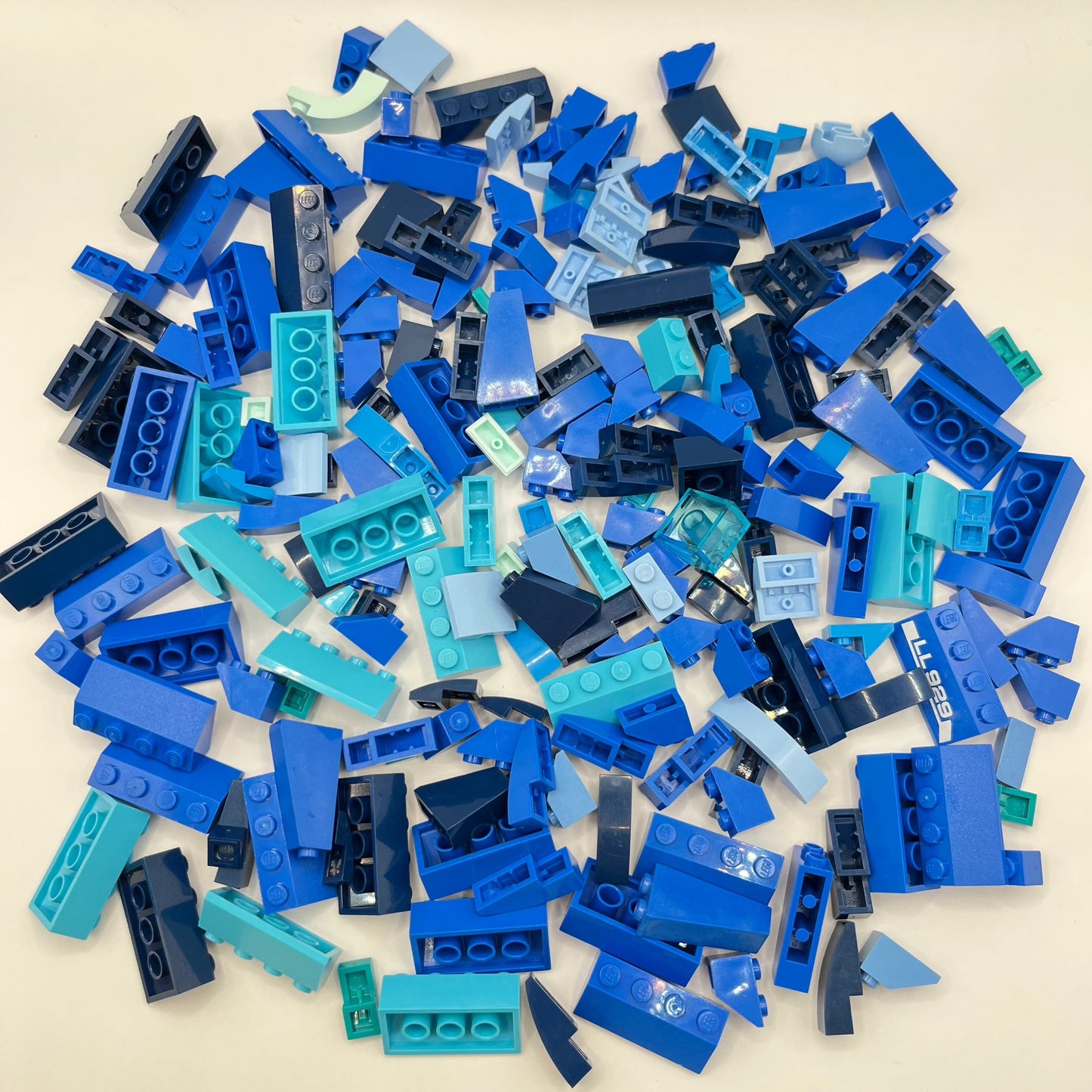 LEGO Mixed Blues, Slopes, Approx. 200g