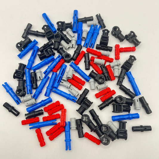 LEGO Technic Pins, Mixed Colours, 5 types, 100 Pieces