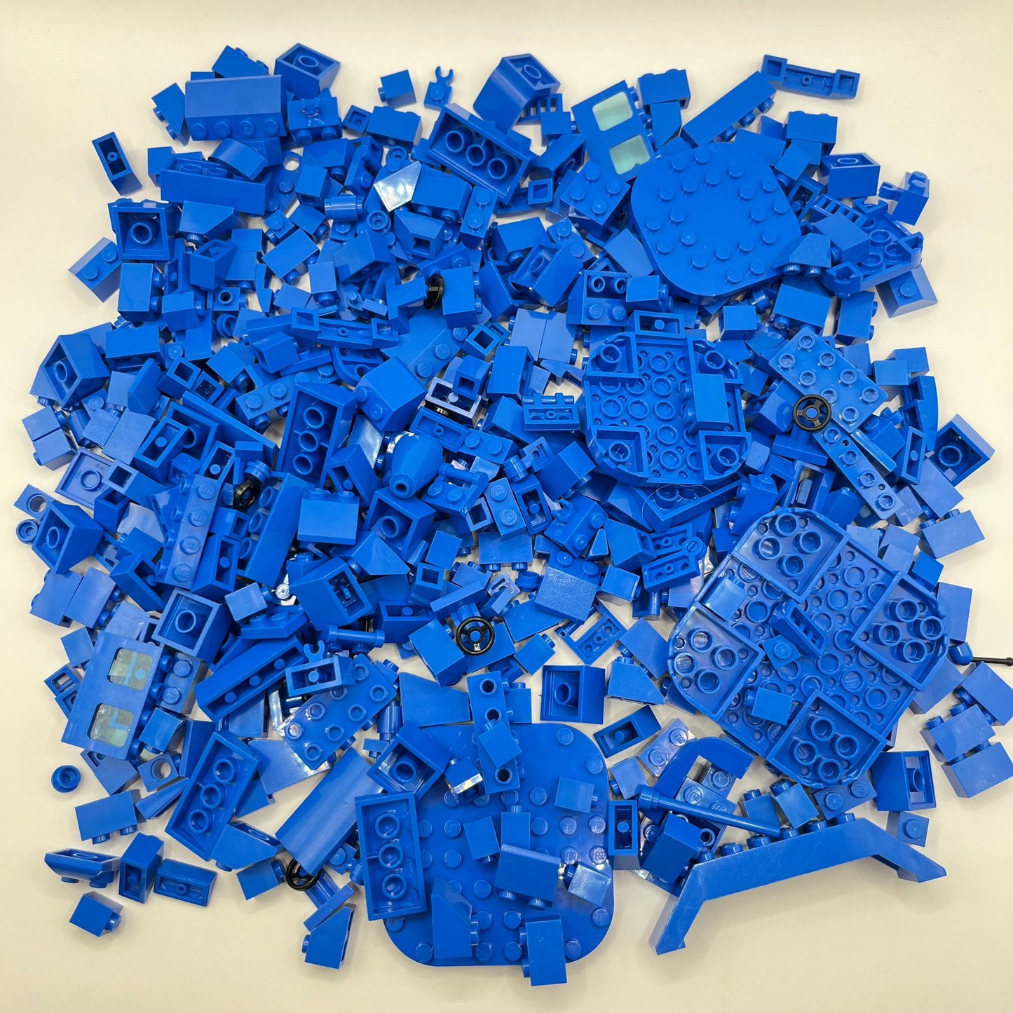 LEGO Blue, Mixed Pieces, Approx. 360g