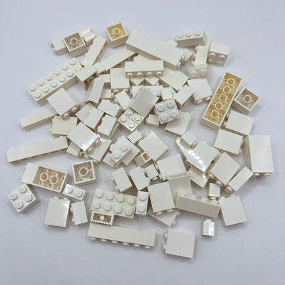 LEGO White, Bricks, Approx. 115g