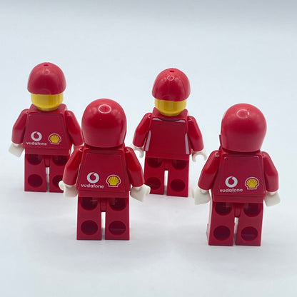 LEGO Team Ferrari, Race Car Drivers, Minifigures (Set of 4)