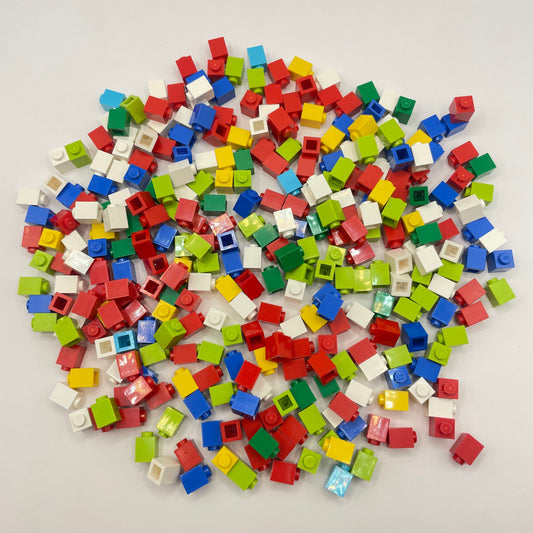 LEGO 1 x 1 Brick, Mixed Colours, Approx. 300 Pieces or 140g (3005)