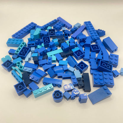 LEGO Bricks, Slopes, Blue, Approx. 120g