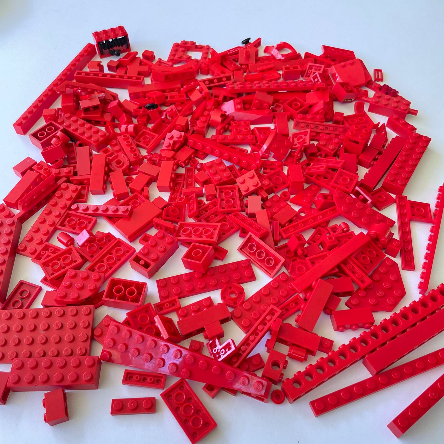 LEGO Mixed Bricks, Red, Approx. 300g