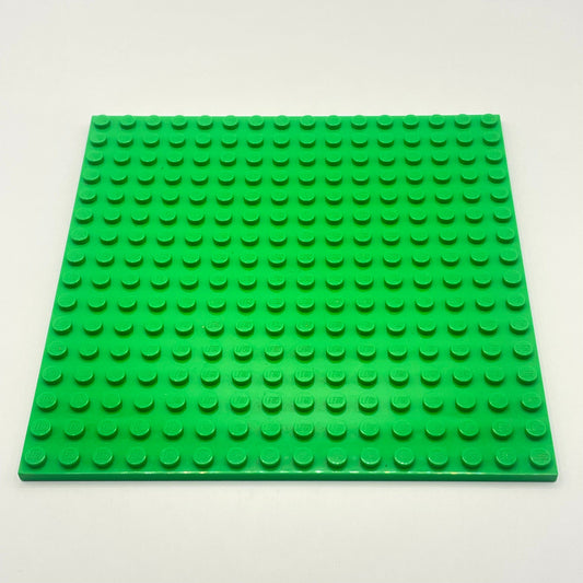 LEGO Plate, Bright Green, 16x16, 91405 (1 Piece)