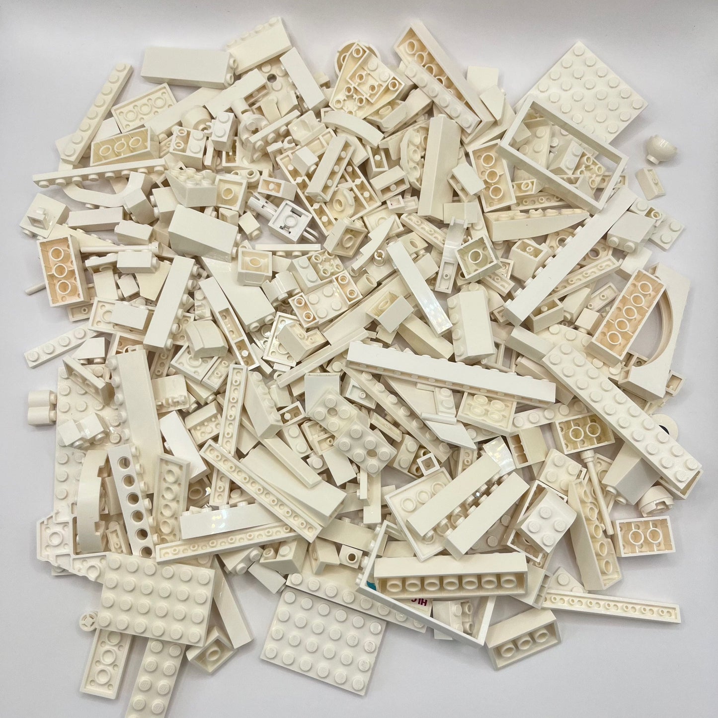 LEGO Mixed White, Bulk, Approx. 400g