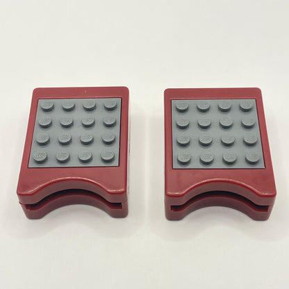 LEGO Nintendo Game Case Dark Red, 2 Pieces