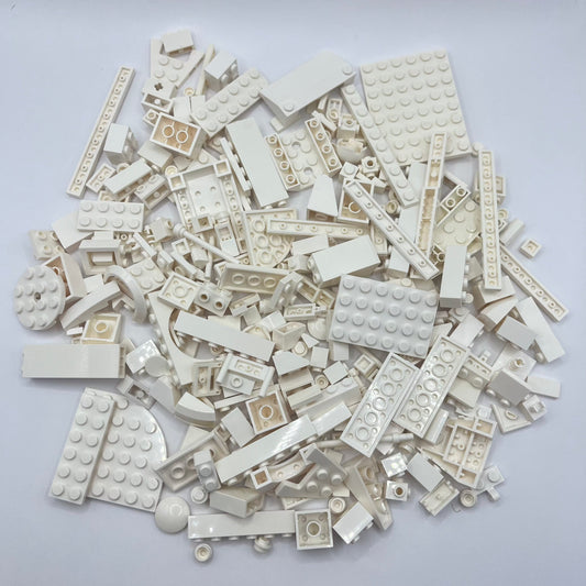 LEGO Mixed White, Bulk, Approx. 200g