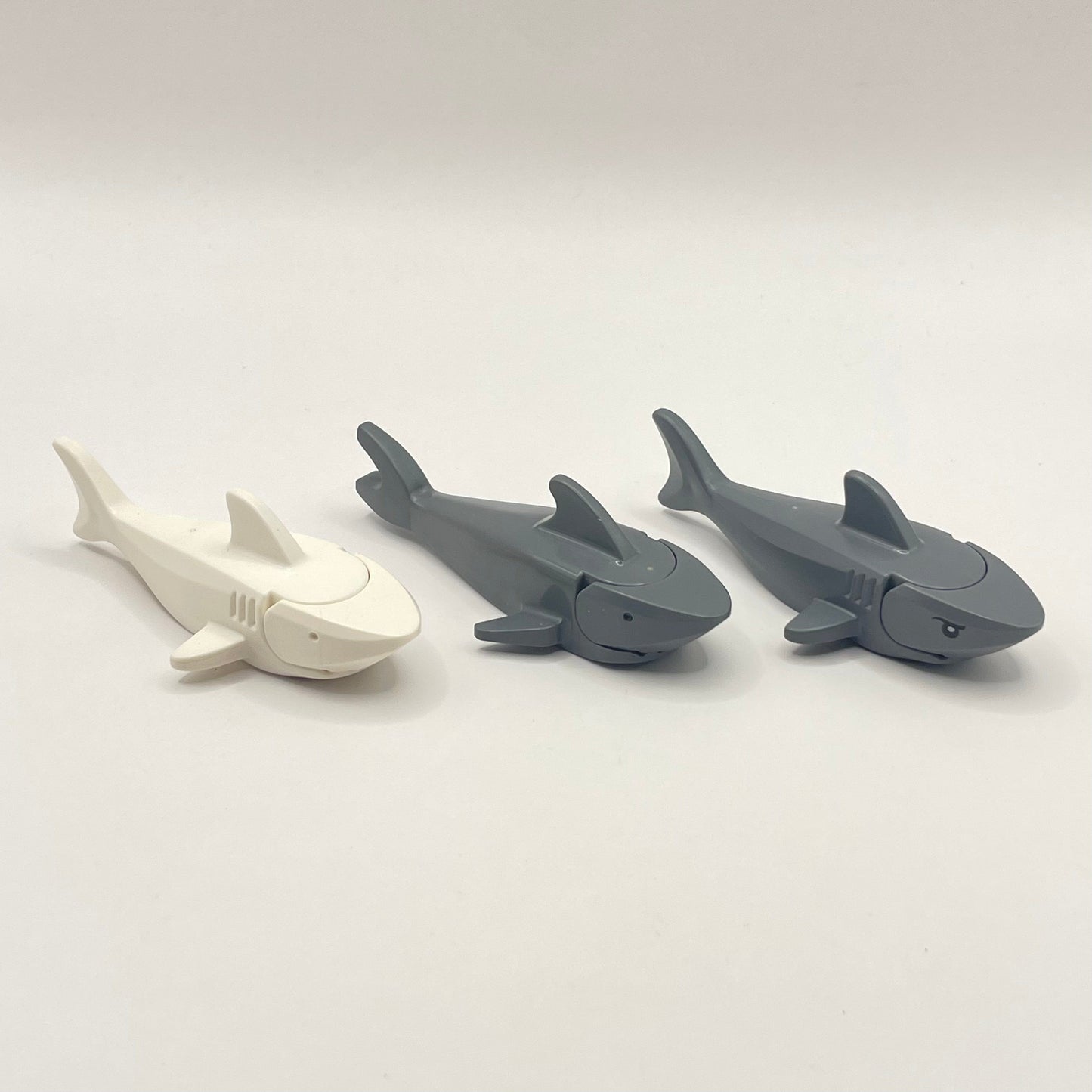 LEGO Mixed Sharks, Mixed Colours, 3 Pieces