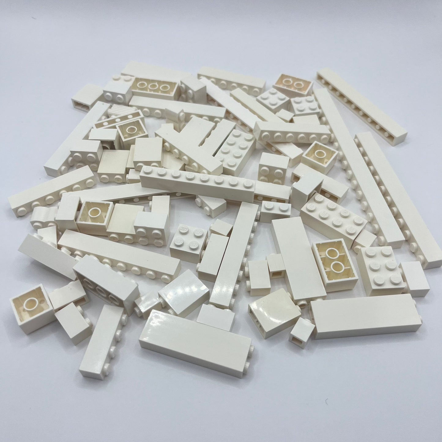 LEGO White Bricks, Approx. 135g