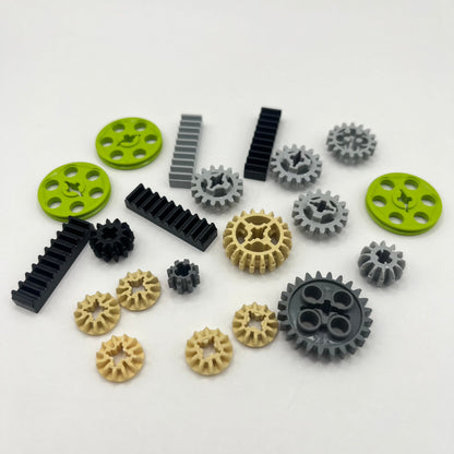 LEGO Mixed Gears, Technic, 20 Pieces, GBC