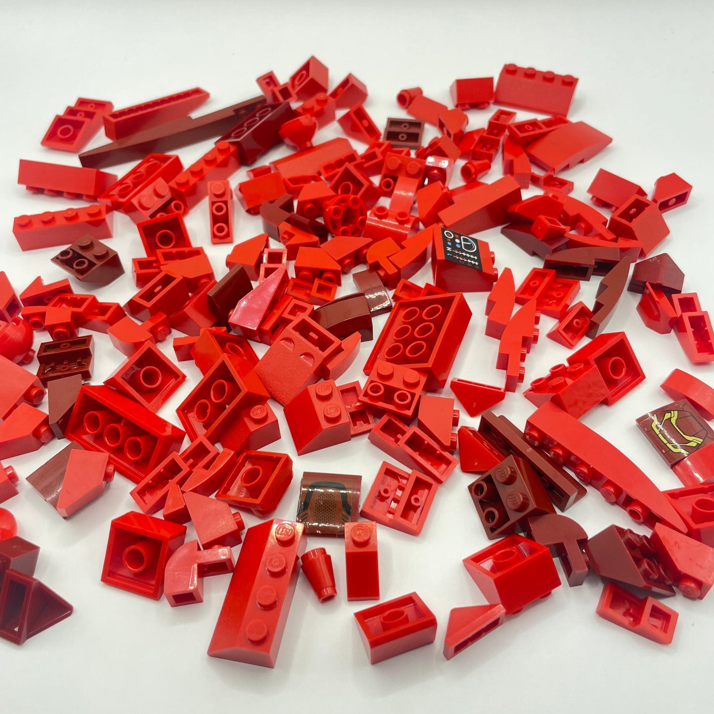 LEGO Slopes, Red, Approx. 125g