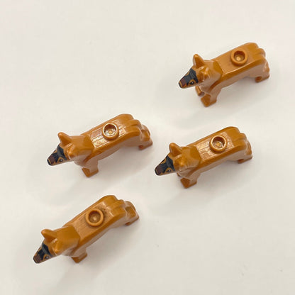 LEGO German Shepherd, Dog, Mixed Colours, 4 Pieces