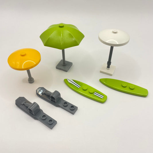 LEGO Umbrellas, Beach / Water Accessories (10 pieces)