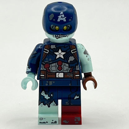 LEGO Zombie Captain America, Marvel Series 1, Minifigure (colmar-09)