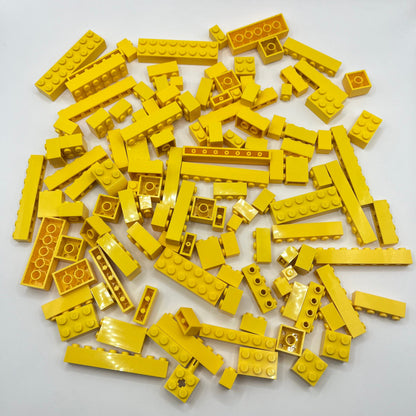 LEGO Mixed Bricks, Yellow, Approx. 150g