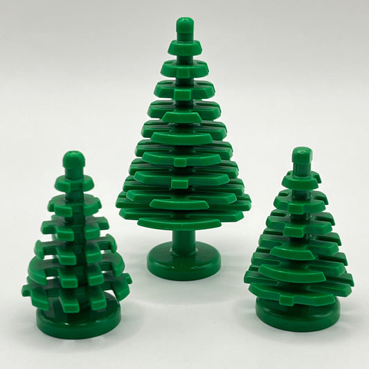 LEGO Pine Trees, Green, 3 Piece