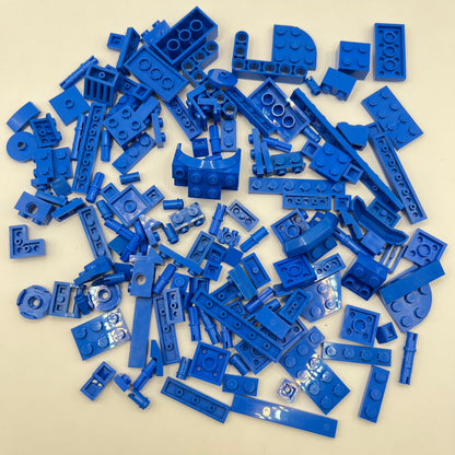 LEGO Blue, Mixed Pieces, Approx. 60g